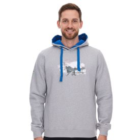   zöld SYLT "WINDSURF világ CUP SYLT" férfi hosszú-Sleeved pamut pulóver  Prints 0100-010 szürke Méret: XS
