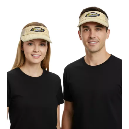 Corona Extra Unisex férfi női Visor sapka, stílusos Summer sapka  Straw napszemüveg Visor, 5369COR bézs Méret: N