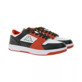   Kappa Logo Rernal 2 férfi Everyday edzőcipő edző cipő, alkalmi Cipő, fűző-Up Cipő, Training Cipő, 341X2DW A00 fekete/piros/fehér Méret: 43