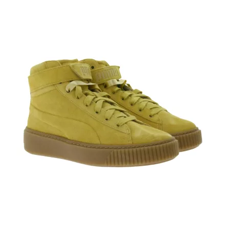 PUMA  emelvény Mid női emelvény edzőcipő edző cipő, ódi bőr, Hi-Top, 366018 03 Sand bézs Méret: 35_1_2