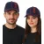 Slipknot Unisex férfi női Baseball sapka  szíj Logo és dekoratív Stitching, alkalmi sapka 3218SLP kék/piros Méret: N