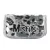 MISFITS szíj pénztárca in a  Look  Logo Lettering GW108457MIS ezüst Méret: N