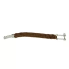 I-BRACE Paracord Karkötő, Survival Rope Braided into a Karkötő Made of Tear-ellenálló Parachute Cord 550 Cord IB1002 barna Méret: M