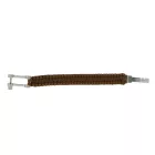 I-BRACE Paracord Karkötő, Survival Rope Braided into a Karkötő Made of Tear-ellenálló Parachute Cord 550 Cord IB1002 barna Méret: M