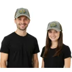 FALL OUT gyerek alternative rock szíj baseball sapka  logo embroidery, camouflage trucker sapka TC104185FOB zöld/barna Méret: N
