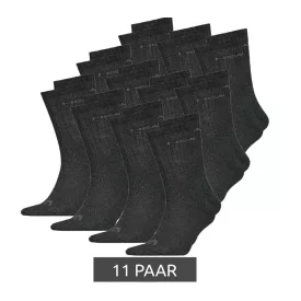   11 pár HEAD All sport Zokni for férfi és női, Training Zokni, sport Zokni, 701236921 001 fekete Méret: 35_38