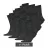 11 pár HEAD All sport Zokni for férfi és női, Training Zokni, sport Zokni, 701236921 001 fekete Méret: 35_38