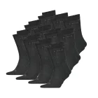 11 pár HEAD All sport Zokni for férfi és női, Training Zokni, sport Zokni, 701236921 001 fekete Méret: 35_38