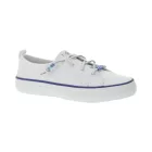 SPERRY Crest Vibe  női alkalmi edzőcipő edző cipő, Sustainable Everyday Cipő, Slip-On Cipő, STS88472 fehér/kék Méret: 37_1_2