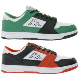   Kappa Logo Rernal 2 férfi Everyday edzőcipő edző cipő, alkalmi Cipő, fűző-Up Cipő, Training Cipő 341X2DW fekete/piros/fehér vagy fehér/zöld Méret: 41