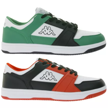 Kappa Logo Rernal 2 férfi Everyday edzőcipő edző cipő, alkalmi Cipő, fűző-Up Cipő, Training Cipő 341X2DW fekete/piros/fehér vagy fehér/zöld Méret: 42