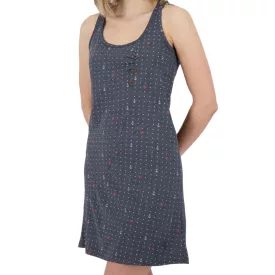   ALIFE és KICKIN CamyAK B női Mini ruha, Polka-Dot pamut ruha, Summer ruha, Navy vagy rózsaszín Méret: S