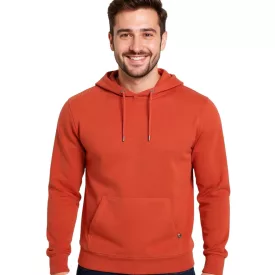   férfi pulóver, Hooded Pulóver, alap Pulóver, Modern pamut Pulóver, piros Méret: S