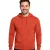 férfi pulóver, Hooded Pulóver, alap Pulóver, Modern pamut Pulóver, piros Méret: S