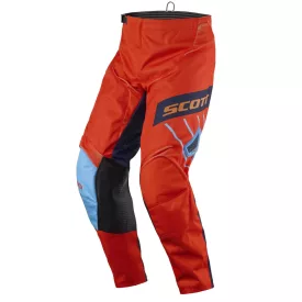  SCOTT nadrág 350 férfi Motocross nadrág, Motorsport ruházat  Lower Leg Cuffs, 246911 1454 narancssárga/kék Méret: 28