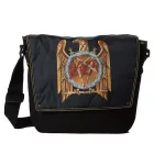 SLAYER Trash fém szíj válltáska táska, oldal táska táska, laptop táska, Fan Merchandise, 42 x 36 x 6 cm MB106926SLA fekete Méret: N
