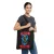 MISFITS Teenagers  Mars Punk Rock szíj bevásárló táska táska nőknek és férfi, kifordítható válltáska táska LT114889MISO 35x32 cm LT114889MISO fekete/Multicolored Méret: N