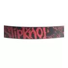 Slipknot Öv  the fém szíj nőknek vagy férfi, egy méret illik all, 95 cm állítható alkalmi Öv, BT105771SLP, fekete/piros Méret: N