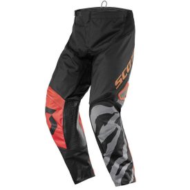   SCOTT nadrág 350 férfi Motocross nadrág, Motorsport ruházat  Lower Leg Cuffs, 246912 1009 fekete/narancssárga Méret: 30