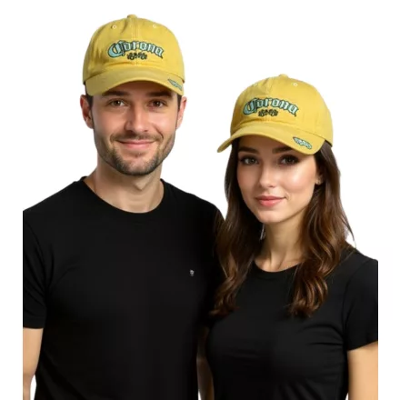 Corona Trucker sapka, stílusos Baseball sapka, pamut sapka, Fan Merchandise, 5342COR sárga Méret: N