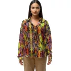 Aniston alkalmi női Summer blúz  stílusos Design, hosszú-újj Ing 78337452, színes Méret: 36