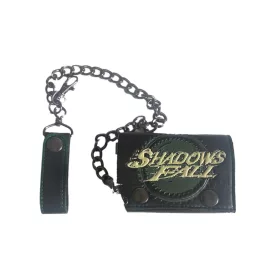   Shadows Fall stílusos szíj pénztárca  Logo Lettering LW105788SHF fekete/zöld Méret: N