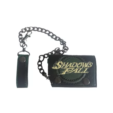 Shadows Fall stílusos szíj pénztárca  Logo Lettering LW105788SHF fekete/zöld Méret: N