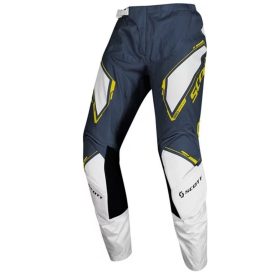   SCOTT nadrág 350 férfi Motocross nadrág Motorsport ruházat  bőr Knee Pads 273391 1054 kék/sárga/fehér Méret: 28