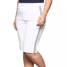 sheego női farmer Sort Rövidnadrág, stílusos farmer nadrág, pamut nadrág, Plus Sizes, 135429 fehér Méret: 52