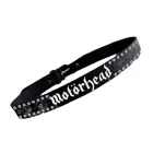 Motörhead Öv nőknek vagy férfi, egy méret, 100 cm  Logo Lettering, alkalmi Öv BT104890MTR, fekete/szürke Méret: N