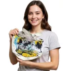 Underoath Metalcore szíj válltáska táska stílusos bevásárló táska Fan Merchandise LB109813UNDO kék/sárga/fekete/fehér Méret: N