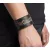 Lostprophets Rock szíj Karkötő  Logo Lettering Fan Merchandise Arm Ékszer WB129100LSP3 fekete Méret: M_L