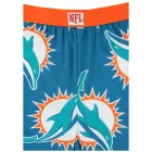 RE:fedett X NFL Miami Dolphins férfi Lounge nadrág, Pure pamut Pajama nadrág, RCNFL1428L, kék/fehér Méret: S