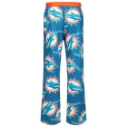 RE:fedett X NFL Miami Dolphins férfi Lounge nadrág, Pure pamut Pajama nadrág, RCNFL1428L, kék/fehér Méret: S
