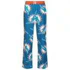 RE:fedett X NFL Miami Dolphins férfi Lounge nadrág, Pure pamut Pajama nadrág, RCNFL1428L, kék/fehér Méret: XL