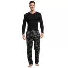 RE:fedett X XBOX Series X Lounge nadrág férfi Pajama nadrág, stílusos Pajama nadrág RCXBX123 fekete/zöld Méret: M