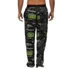 RE:fedett X XBOX Series X Lounge nadrág férfi Pajama nadrág, stílusos Pajama nadrág RCXBX123 fekete/zöld Méret: M