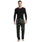 RE:fedett X XBOX Series X Lounge nadrág férfi Pajama nadrág, stílusos Pajama nadrág RCXBX123 fekete/zöld Méret: XL