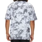 RE:fedett X John Carpenter''s Halloween férfi Tie-Dye póló, kerek nyakú, Fan Ing, RCSTC117, szürke/fehér Méret: M