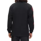 RE:fedett X Studio Canal Evil Dead 2 férfi hosszú-Sleeved Ing  Horror Face Print, pamut hosszú-újj pulóver RCSTC115 fekete Méret: M