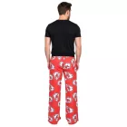 RE:fedett X NFL Kansas City Chiefs férfi Lounge nadrág  Team Logo, pamut Pajama nadrág, RCNFL1400, piros Méret: S