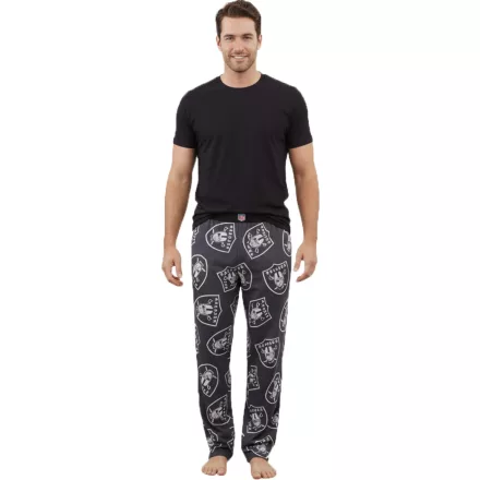 RE:fedett X NFL Las Vegas Raiders férfi Lounge nadrág  Team Logo, pamut Pajama nadrág, RCNFL1406 szürke Méret: S