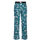RE:fedett X NFL Philadelphia Eagles férfi Lounge nadrág  Team Logo, pamut Pajama nadrág, RCNFL1461, Midnight zöld Méret: S