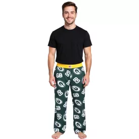   RE:fedett X NFL zöld Bay Packers férfi Lounge nadrág  Team Logo, pamut Pajama nadrág, RCNFL1398 zöld Méret: S