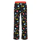 RE:fedett X Pac-férfi Lounge nadrág férfi Pajama nadrág  All-Over Pac-férfi Print, RCPCM400, fekete/piros Méret: L