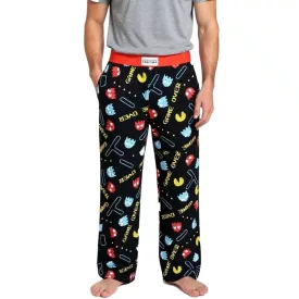   RE:fedett X Pac-férfi Lounge nadrág férfi Pajama nadrág  All-Over Pac-férfi Print, RCPCM400, fekete/piros Méret: S