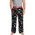 RE:fedett X Pac-férfi Lounge nadrág férfi Pajama nadrág  All-Over Pac-férfi Print, RCPCM400, fekete/piros Méret: S