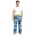 RE:fedett X Disney Mickey és Donald férfi Lounge nadrág, stílusos és Comfortable pamut Pajama nadrág, RCDIF2105, kék/sárga Méret: S