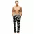 RE:fedett X ACDC Lounge nadrág férfi Pajama nadrág  ACDC All-Over Print, RCPER922 fekete Méret: M