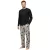 RE:fedett X Star Trek férfi Lounge nadrág  Star Trek Print, pamut Pajama nadrág, RCVCM652 szürke Méret: L